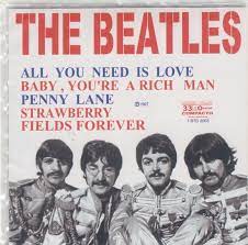 THE BEATLES – ALL YOU NEED IS LOVE – 1967